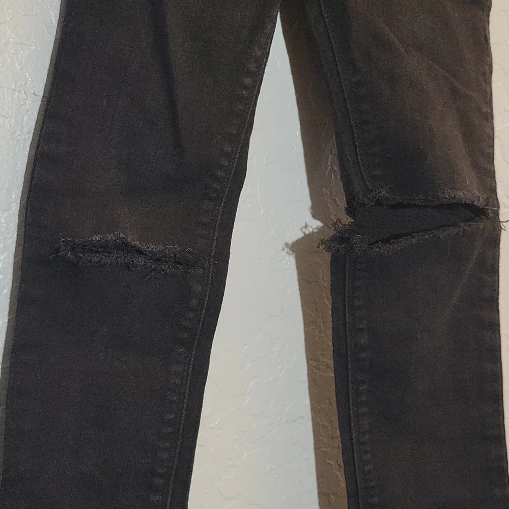 OLD NAVY Ballerina Distressed Ripped Torn Jeans 5